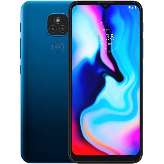 buy Cell Phone Motorola Moto E7 Plus XT2081 64GB - Misty Blue - click for details